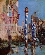 Canale Grande in Venedig, Edouard Manet